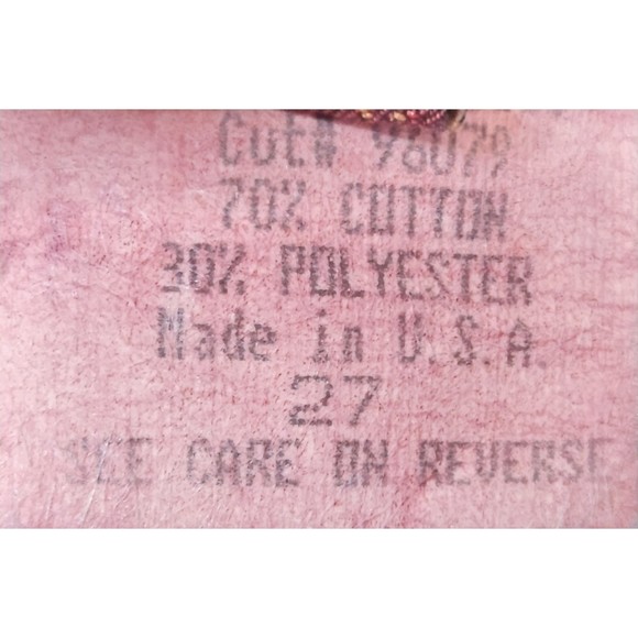 7 For All Mankind Woman’s Red Denim Slit Back Mini Skirt Size 27 - Picture 3 of 6